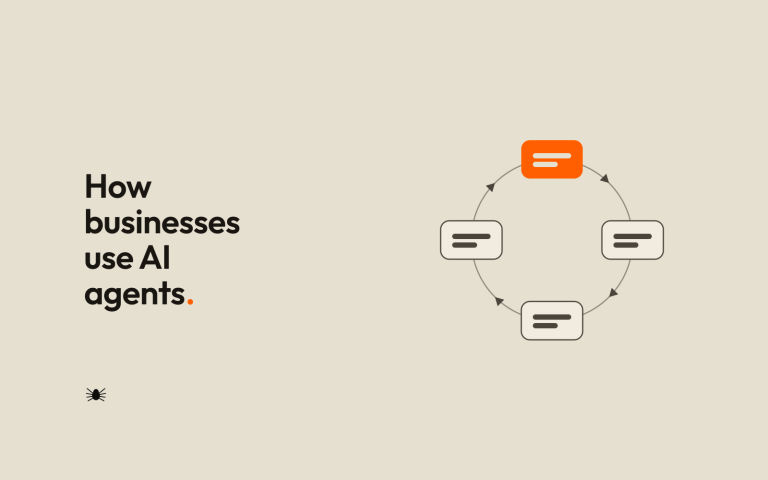 Four steps arranged in a circle with arrows running clockwise, the goal step marked in orange
